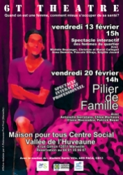 6T Théâtre - affiche Pilier de Famille